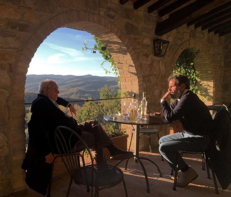 Вілла Podere Le Corone Monte Castello di Vibio Екстер'єр фото