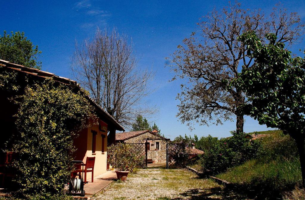 Вілла Podere Le Corone Monte Castello di Vibio Екстер'єр фото